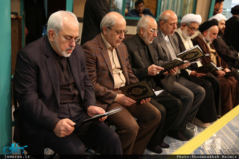 مراسم سوگواری آیت الله هاشمی در جماران