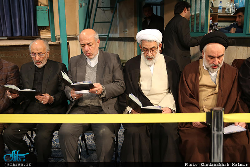 مراسم سوگواری آیت الله هاشمی در جماران