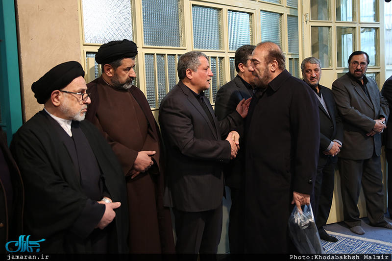 مراسم سوگواری آیت الله هاشمی در جماران