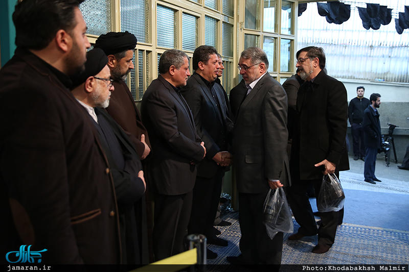 مراسم سوگواری آیت الله هاشمی در جماران