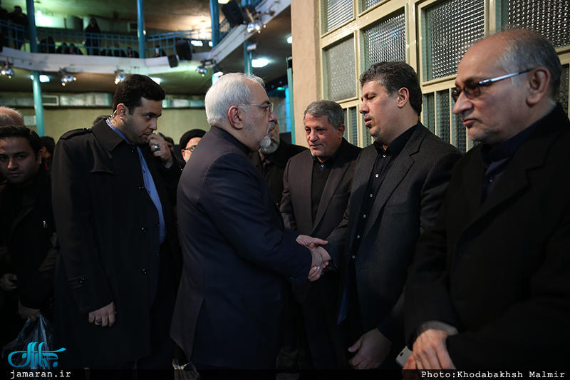 مراسم سوگواری آیت الله هاشمی در جماران