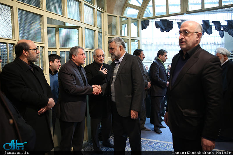 مراسم سوگواری آیت الله هاشمی در جماران