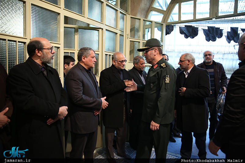 مراسم سوگواری آیت الله هاشمی در جماران