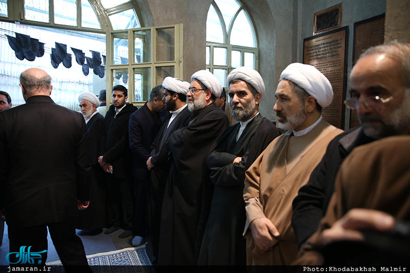 مراسم سوگواری آیت الله هاشمی در جماران