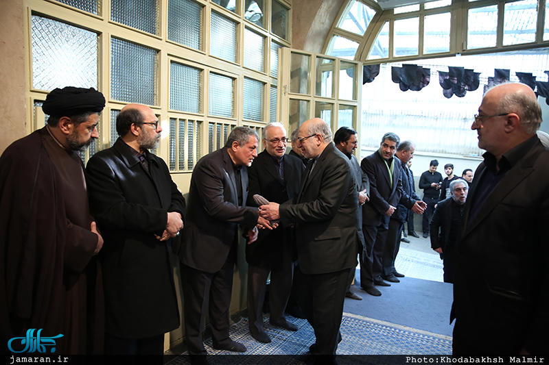 مراسم سوگواری آیت الله هاشمی در جماران