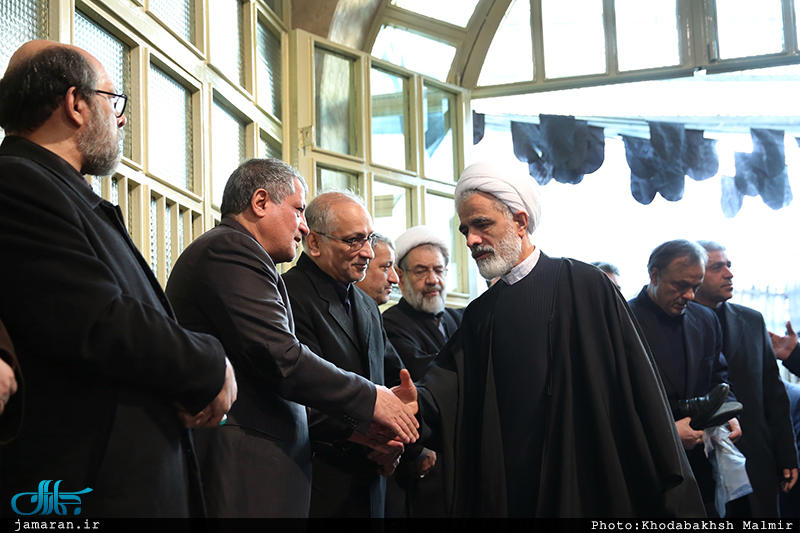 مراسم سوگواری آیت الله هاشمی در جماران