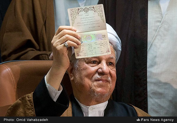 آیت‌الله هاشمی رفسنجانی در آئینه تصویر