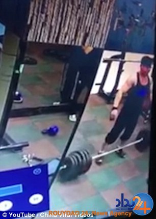 شکستن ستون فقرات وزنه‌برداری که اشتباه وزنه زد (فیلم و تصاویر)