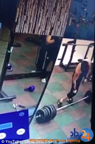 شکستن ستون فقرات وزنه‌برداری که اشتباه وزنه زد (فیلم و تصاویر)