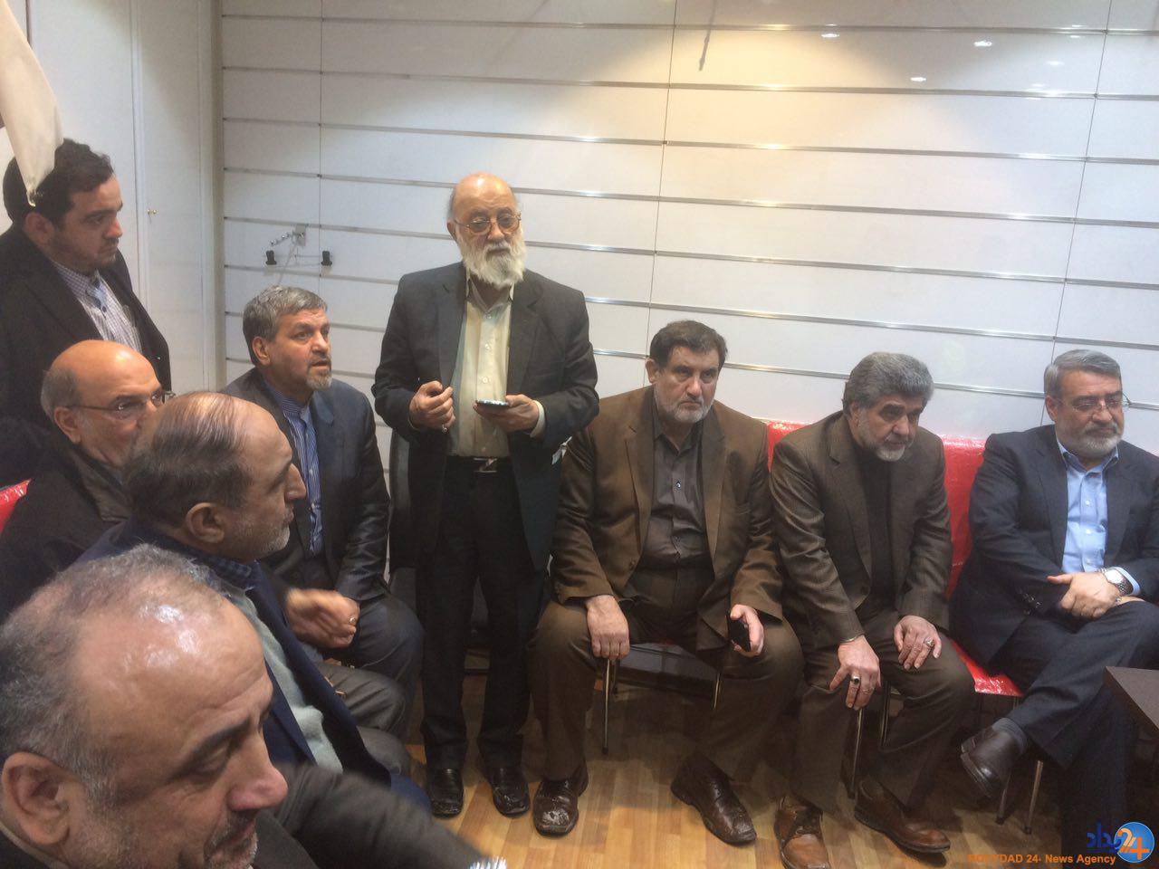 حضور وزیر کشور در محل حادثه پلاسکو حضور وزیر کشور در محل حادثه پلاسکو