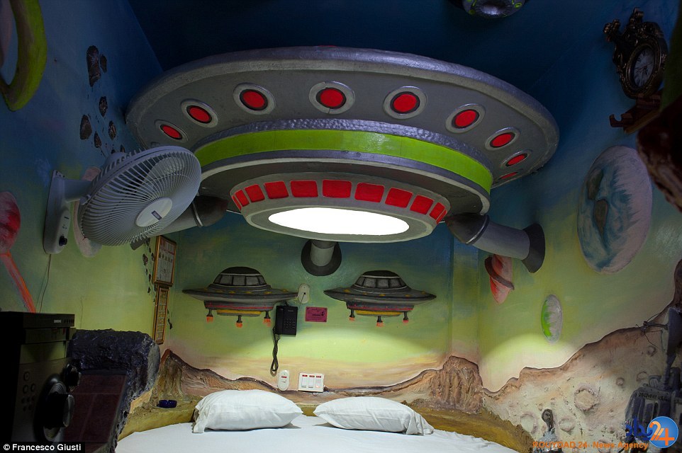 هتل عشاق در کلمبیا با سبکهایی عجیب (تصاویر) هتل عشاق در کلمبیا با سبکهایی عجیب (تصاویر)