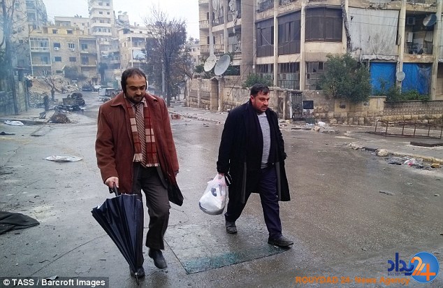 بازگشت سوری‌ها به ویرانه‌های حلب (تصاویر)