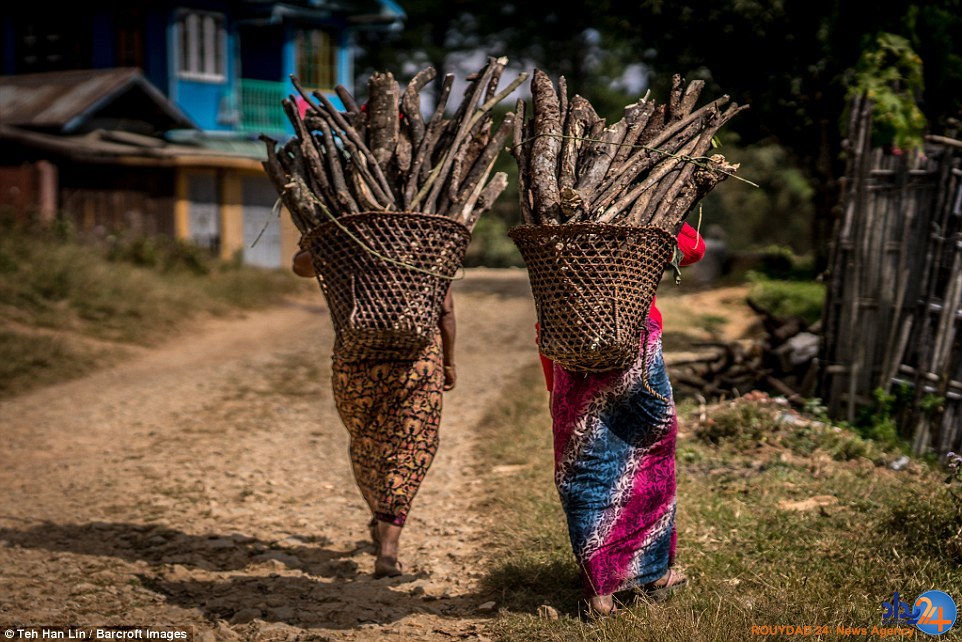 روش عجیب زنان برمه برای فرار از تجاوز مردان (تصاویر)