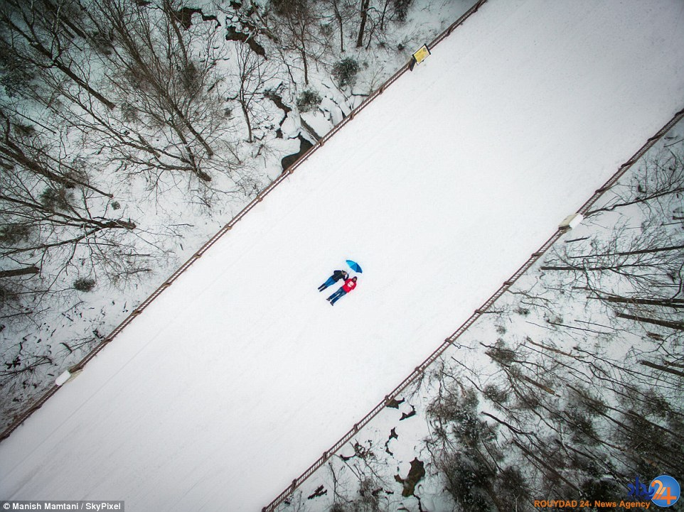 از مهاجرت گوزن ها از دریاچه یخ زده کانادا تا کلیساهای روسیه (تصاویر)