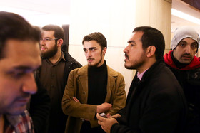 حضور فرزند سیدحسن خمینی در جشنواره فیلم فجر (تصویر)