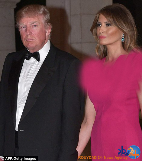 چهره خشن و سنگی ترامپ در میهمانی پس از رأی دادگاه فدرال (تصاویر) چهره خشن و سنگی ترامپ در میهمانی پس از رأی دادگاه فدرال (تصاویر)