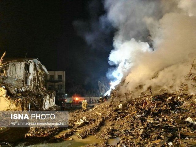 امیدها برای نجات «زنده» محبوس‌شدگان / اذان صبح به افق پلاسکو (تصاویر)