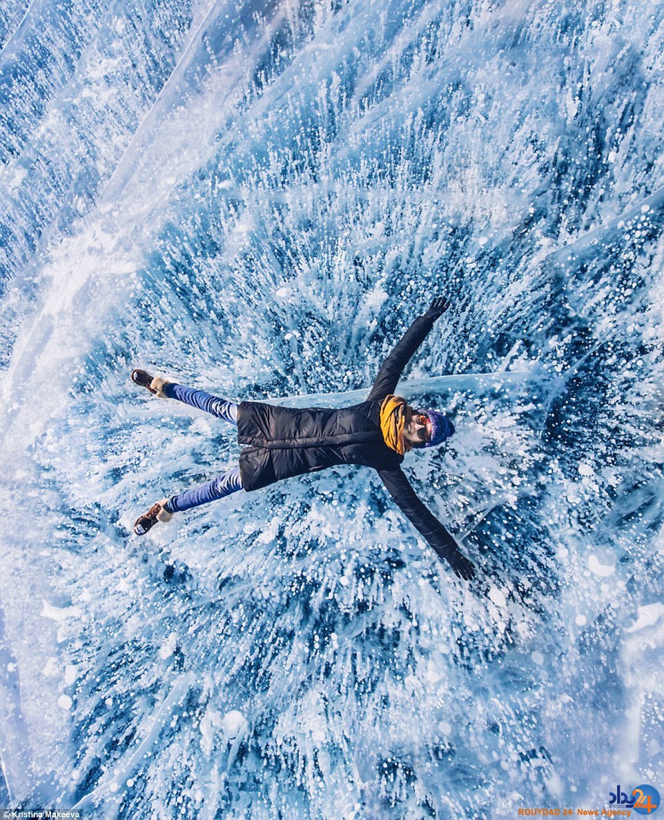 عمیقترین دریاچه یخزده جهان در سیبری (تصاویر) عمیقترین دریاچه یخزده جهان در سیبری (تصاویر)