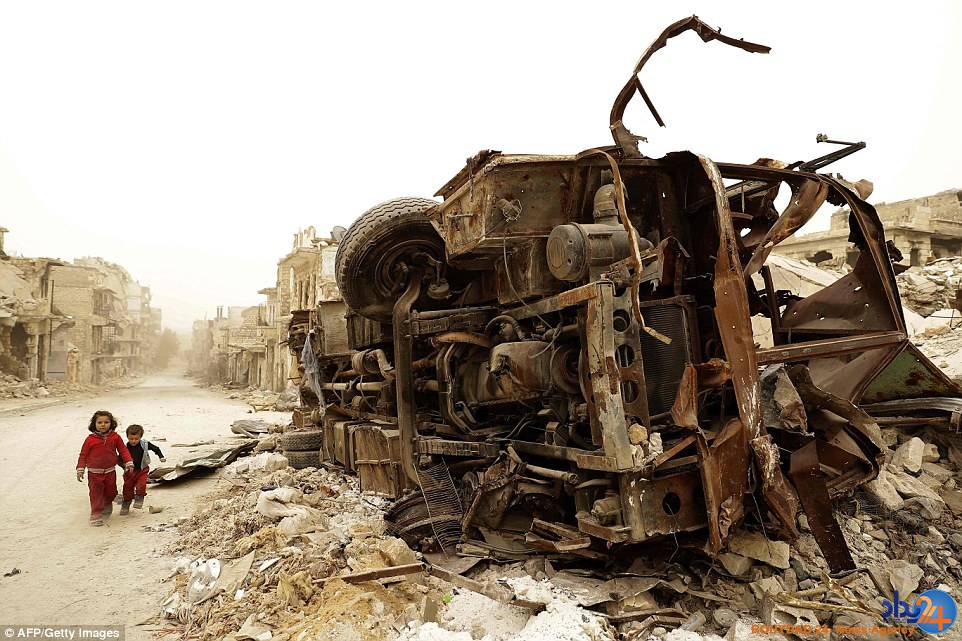 آخرالزمان حلب پس از داعش و طوفان شن (تصاویر) آخرالزمان حلب پس از داعش و طوفان شن (تصاویر)