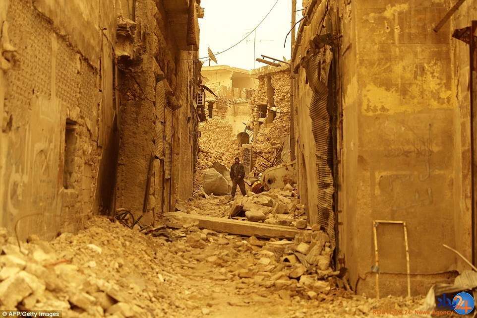 آخرالزمان حلب پس از داعش و طوفان شن (تصاویر) آخرالزمان حلب پس از داعش و طوفان شن (تصاویر)