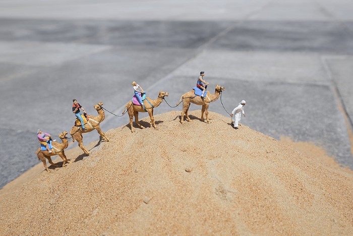 عکسهای مینیاتوری توسط Slinkachu عکسهای مینیاتوری توسط Slinkachu