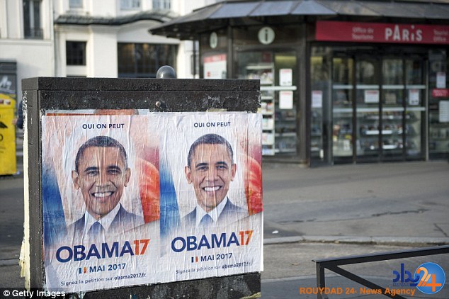 درخواست مردم فرانسه از اوباما برای نامزدی در انتخابات ریاست جمهوری کشورشان (تصاویر) درخواست مردم فرانسه از اوباما برای نامزدی در انتخابات ریاست جمهوری کشورشان (تصاویر)