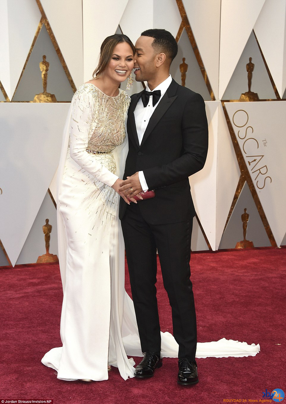 زنان طلایی‌پوش مراسم اسکار 2017 (تصاویر)