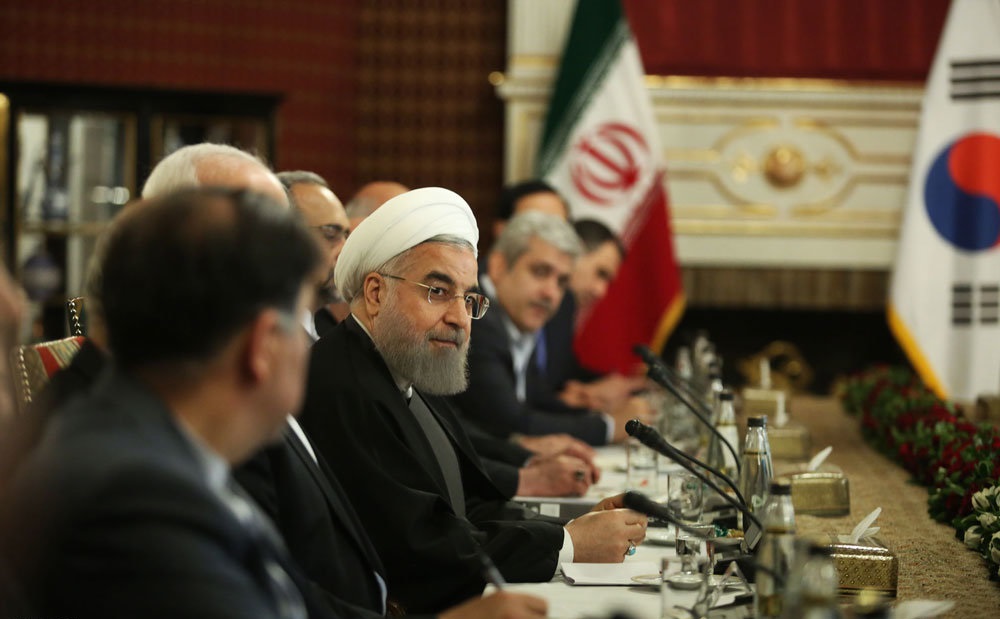 استقبال رسمی روحانی از رییس جمهوری کره جنوبی استقبال رسمی روحانی از رییس جمهوری کره جنوبی