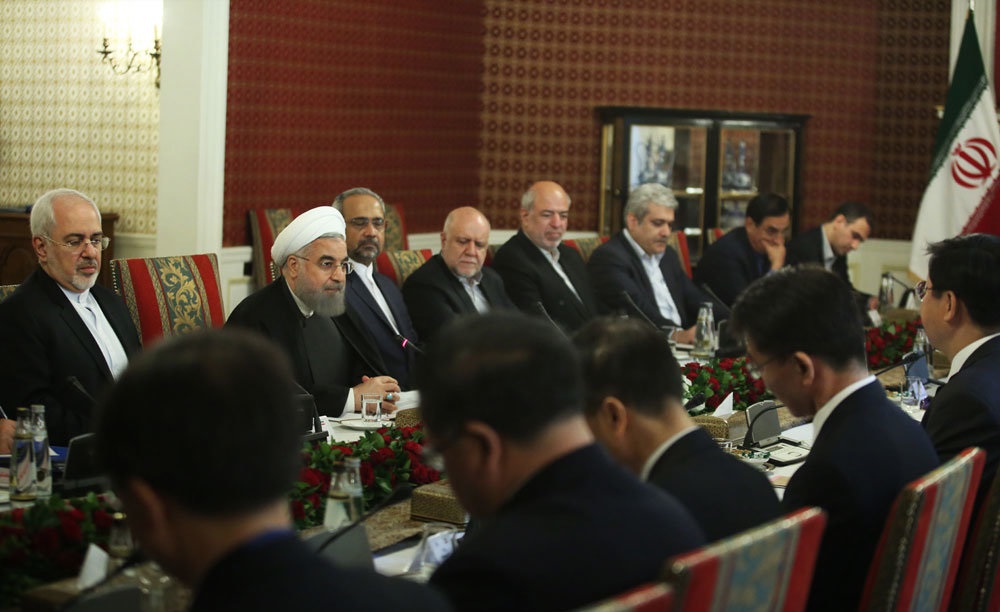 استقبال رسمی روحانی از رییس جمهوری کره جنوبی استقبال رسمی روحانی از رییس جمهوری کره جنوبی