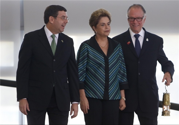 گزارش تصویری از روشن شدن مشعل المپیک 2016 در برزیل