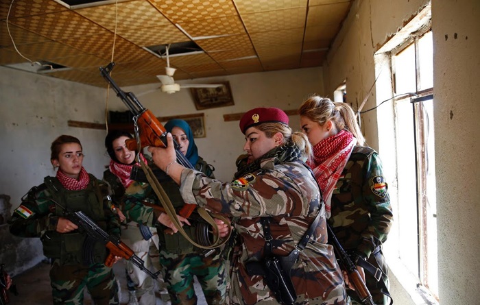 زنانی که از داعش انتقام می‌گیرند