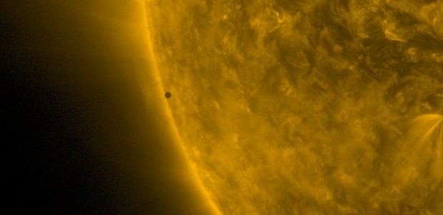 تصاویر ثبت‌شده از رصد «گذر عطارد»