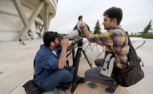 تصاویر ثبت‌شده از رصد «گذر عطارد»