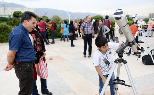 تصاویر ثبت‌شده از رصد «گذر عطارد»