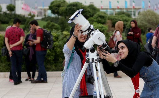 تصاویر ثبت‌شده از رصد «گذر عطارد»