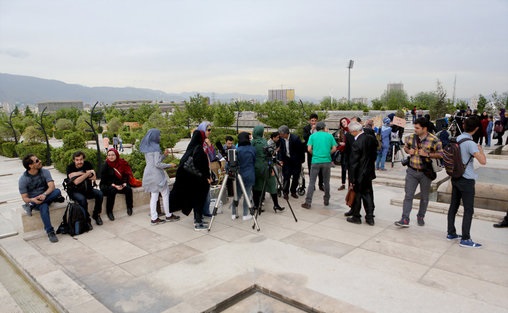 تصاویر ثبت‌شده از رصد «گذر عطارد»
