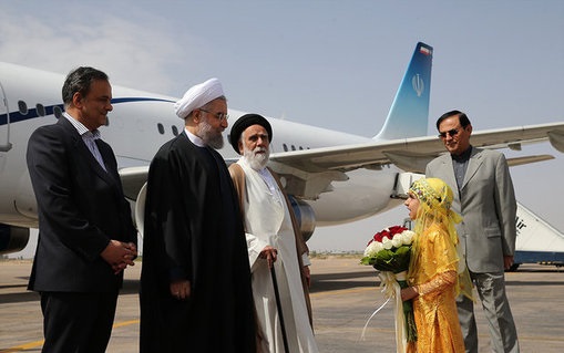 سفر روحانی به کرمان سفر روحانی به کرمان