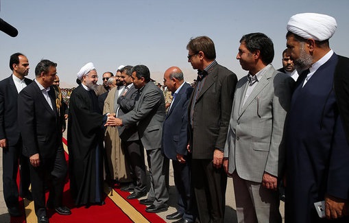 سفر روحانی به کرمان سفر روحانی به کرمان