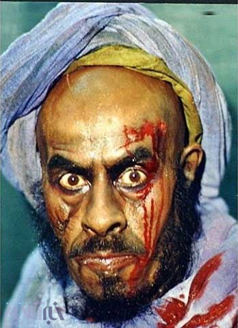 گریم وحشتناک مرحوم خسرو شکیبایی (تصویر)