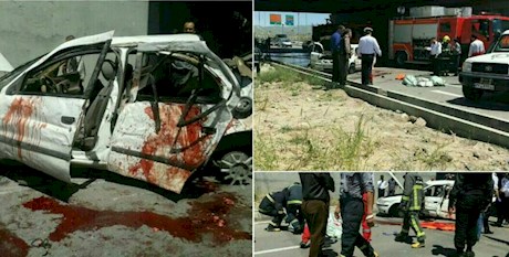 مرگ دلخراش ۳ دختر دانشجو در حادثه رانندگی (تصویر)