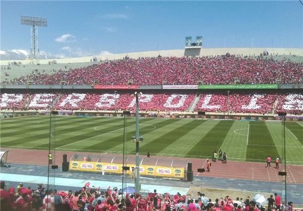 تکمیل طرح موزاییکی سرخ‌ها با نام «پرسپولیس» (تصویر)