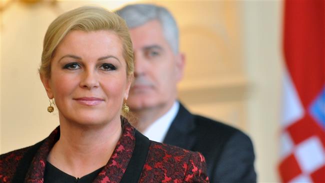 وقتی عکس‌های کنار ساحل، خانم رئیس‌جمهور را سوژه کرد/در حاشیه ورود رئیس‌جمهور کرواسی به ایران (تصاویر)