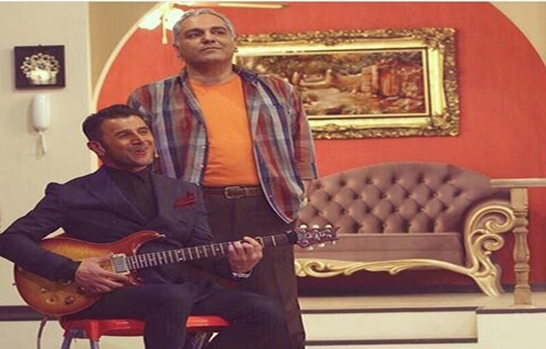 امین حیایی مهمان مهران مدیری شد (تصویر) امین حیایی مهمان مهران مدیری شد (تصویر)