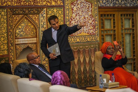 گردش رئیسجمهور آفریقای جنوبی در اصفهان/ تصویر گردش رئیسجمهور آفریقای جنوبی در اصفهان/ تصویر