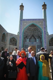 گردش رئیسجمهور آفریقای جنوبی در اصفهان/ تصویر گردش رئیسجمهور آفریقای جنوبی در اصفهان/ تصویر
