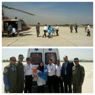 مادر باردار در آسمان مشهد نوزادش را به دنیا آورد مادر باردار در آسمان مشهد نوزادش را به دنیا آورد