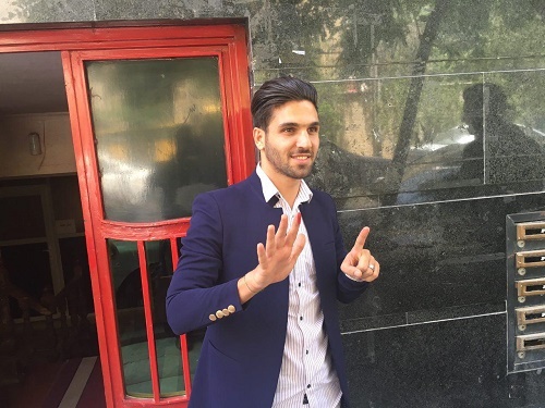 کری خوانی ستاره جدید پرسپولیس برای استقلالی ها (تصویر)