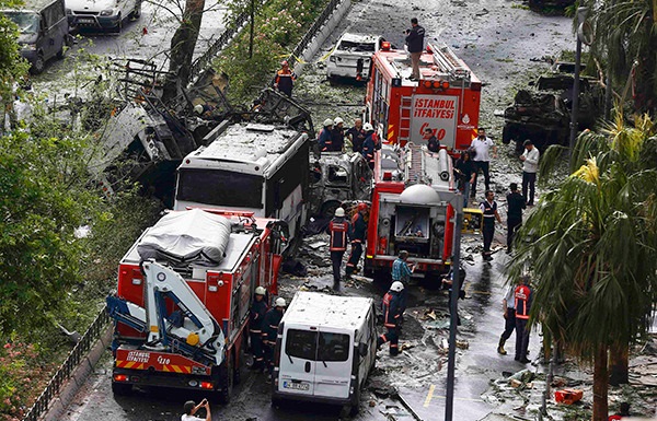 انفجار در استانبول (تصاویر)