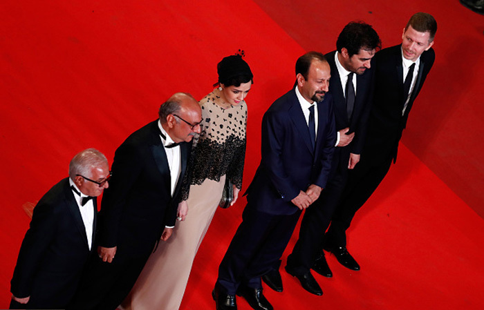 عوامل فیلم «فروشنده» روی فرش قرمز کن (تصاویر)