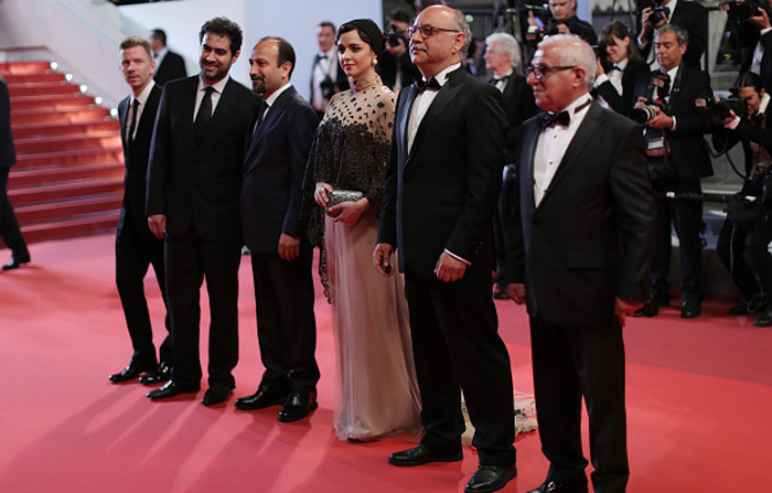 عوامل فیلم «فروشنده» روی فرش قرمز کن (تصاویر)